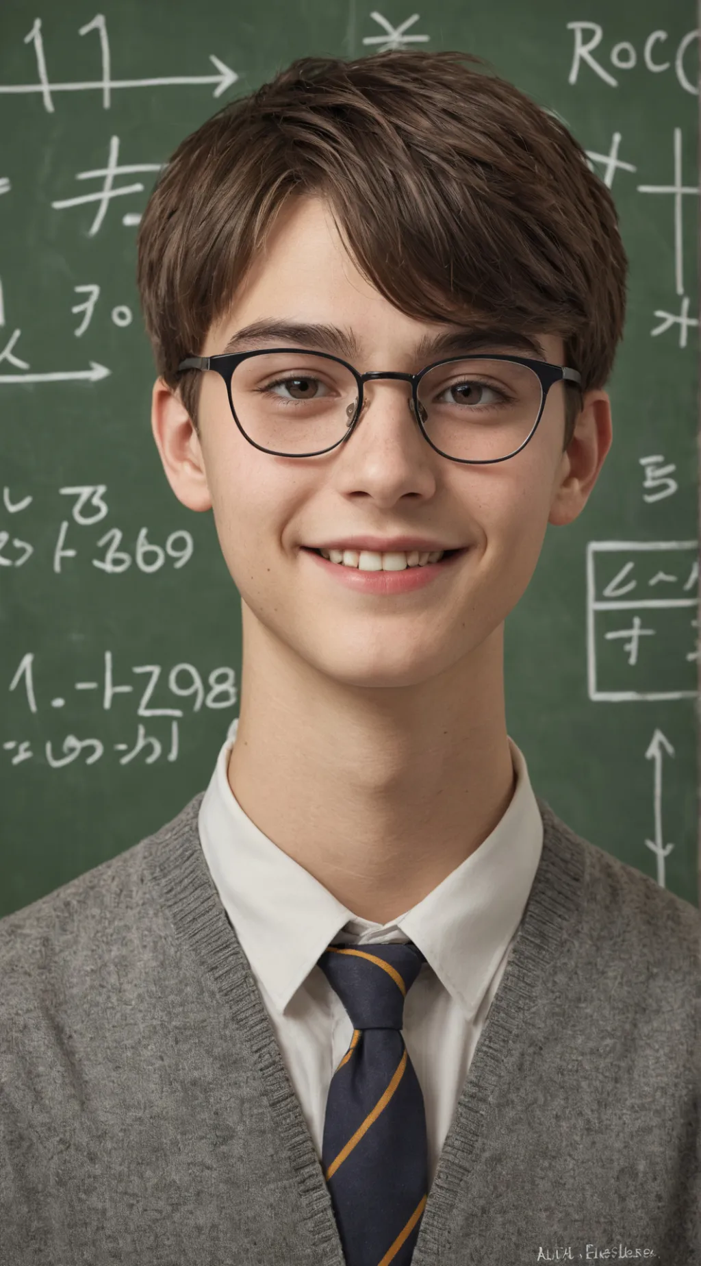 ai character: Teacher Boy background