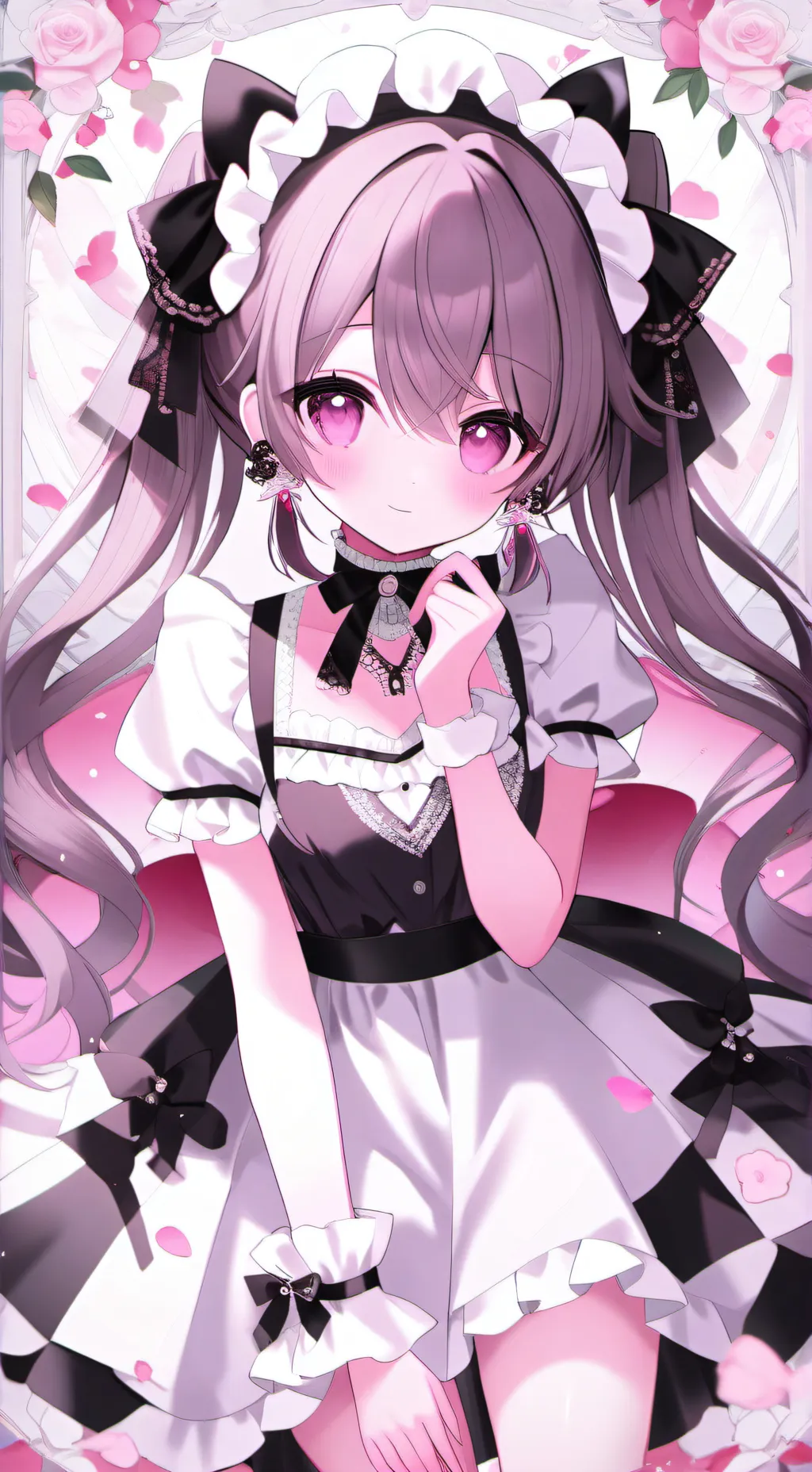 ai character: Rose background