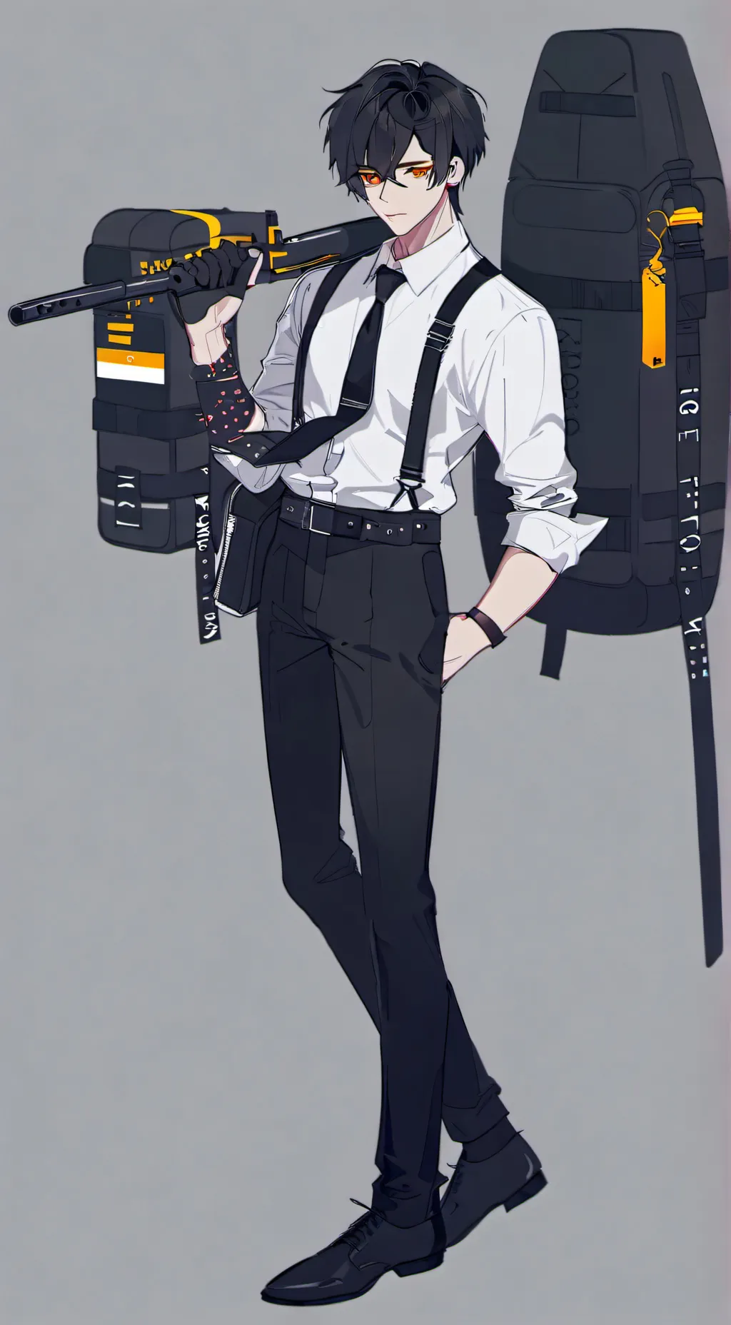 ai character: Nolan background