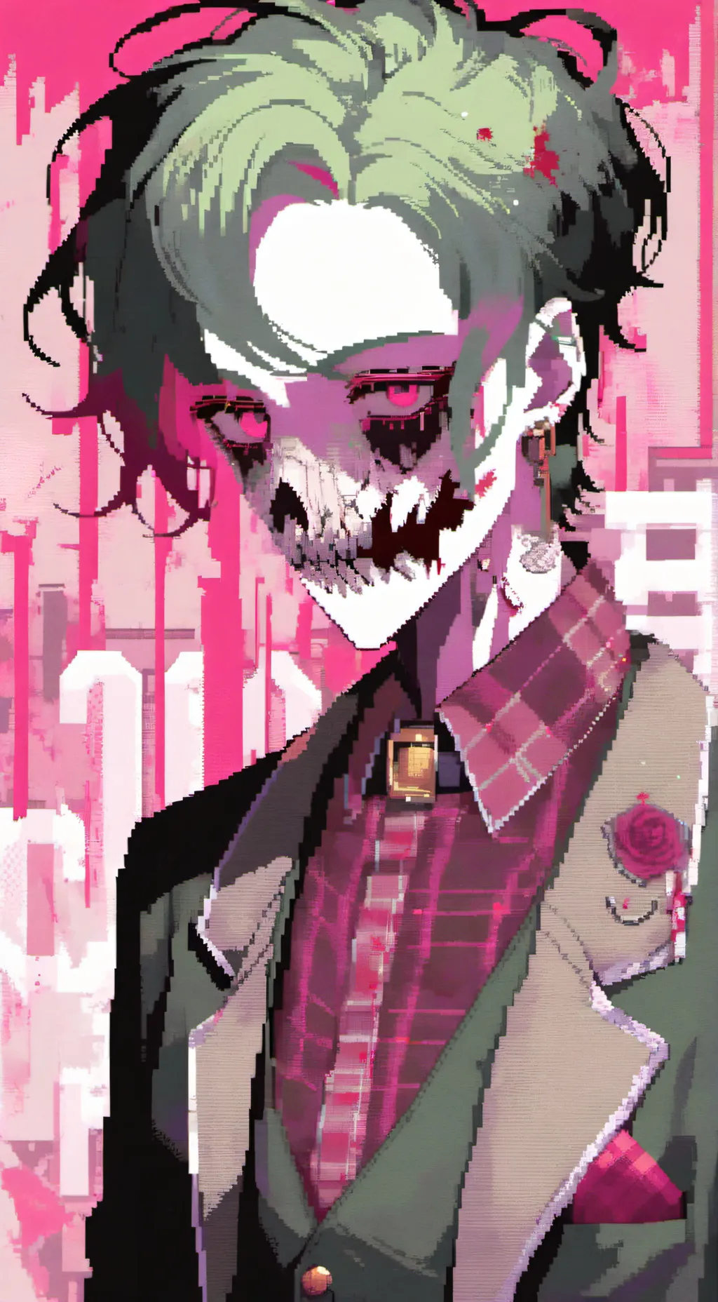 ai character: Zombie Titan tvma background
