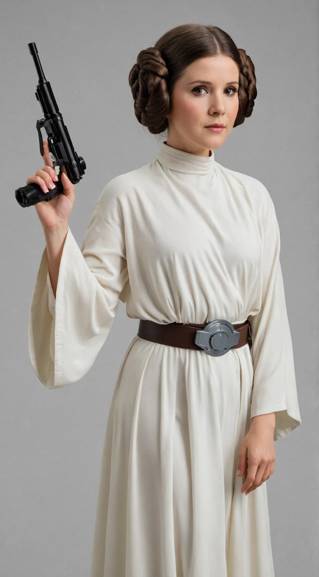 ai character: Leia  background