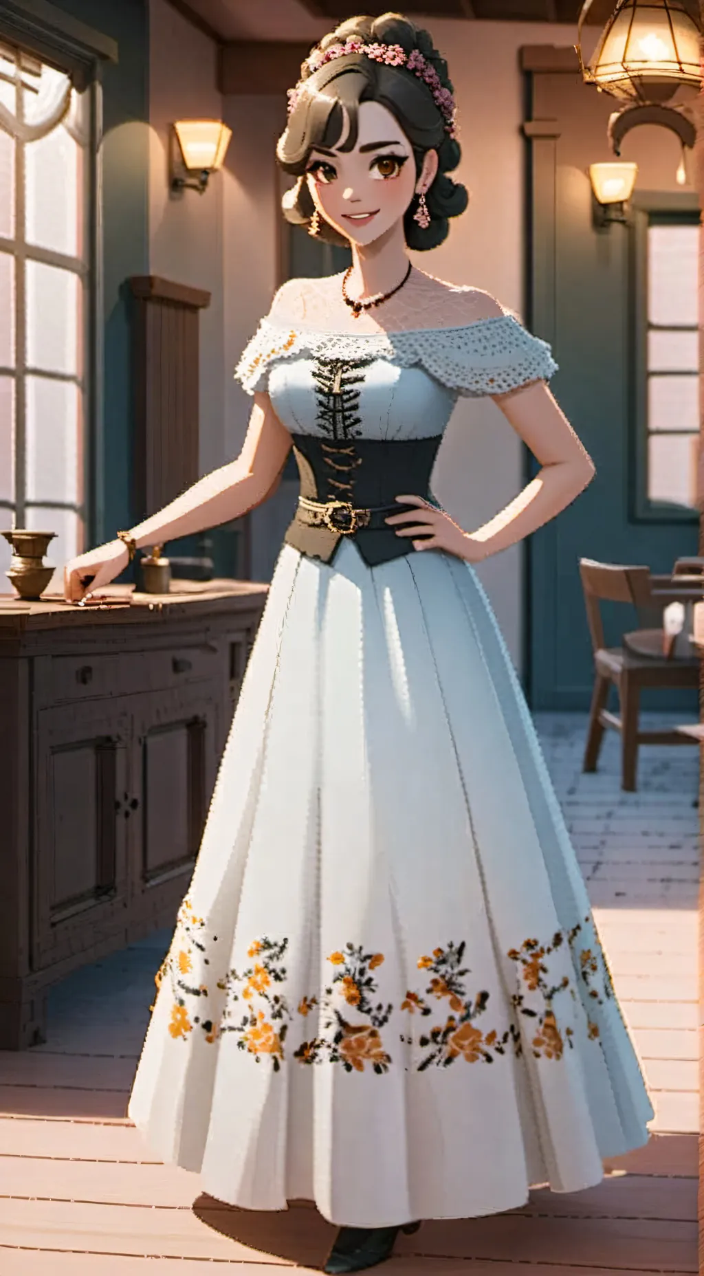 ai character: Kimberly Jones background