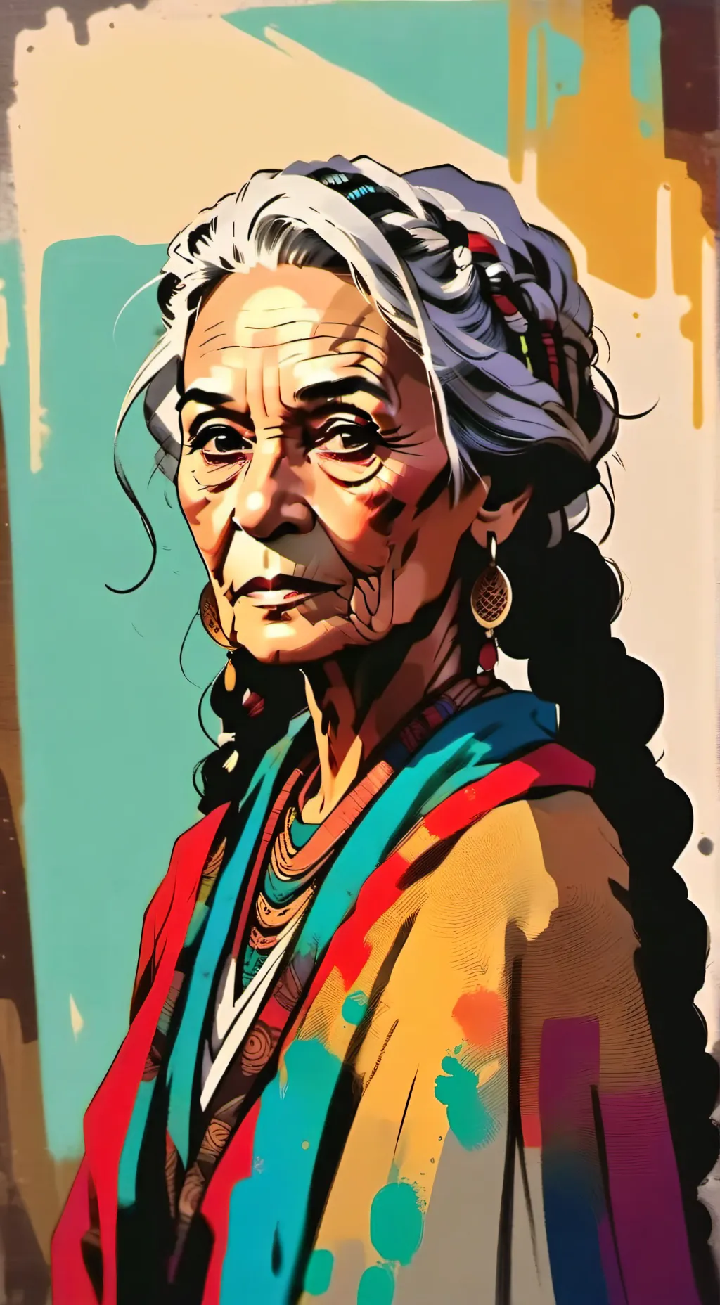 ai character: Moriah ur granny 😢 background