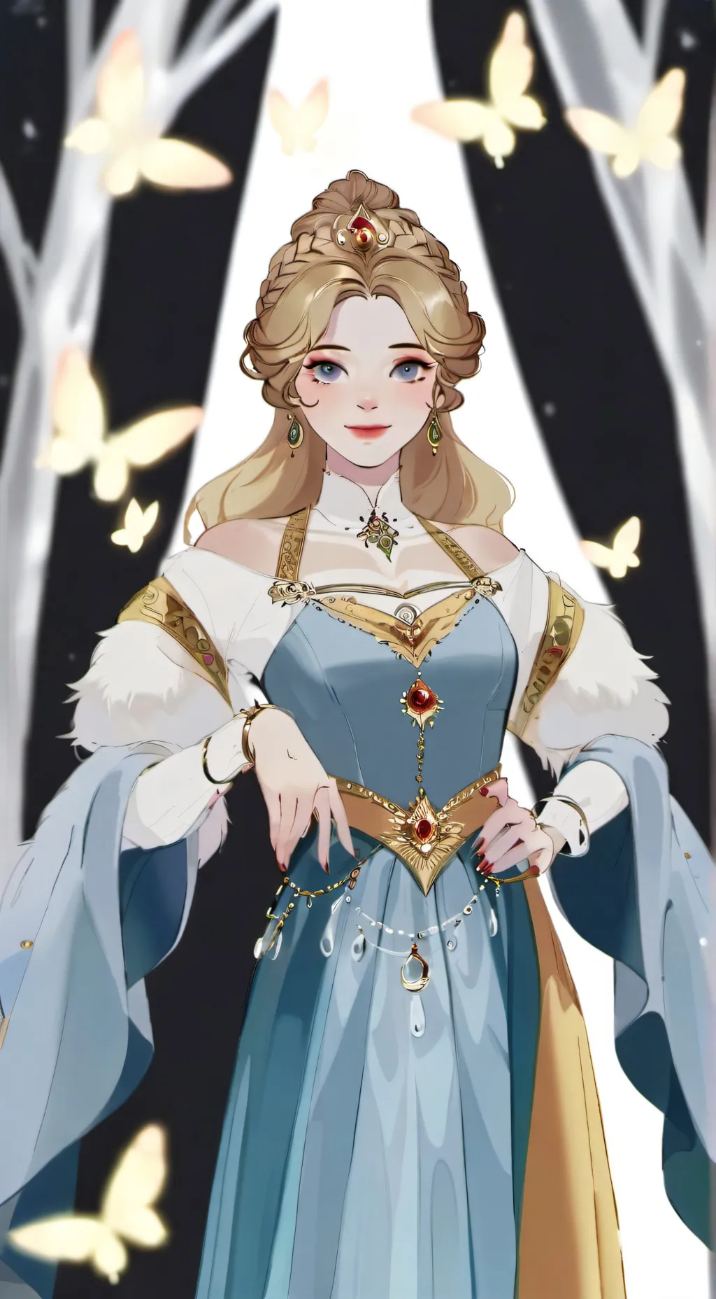 ai character: princess willow  background