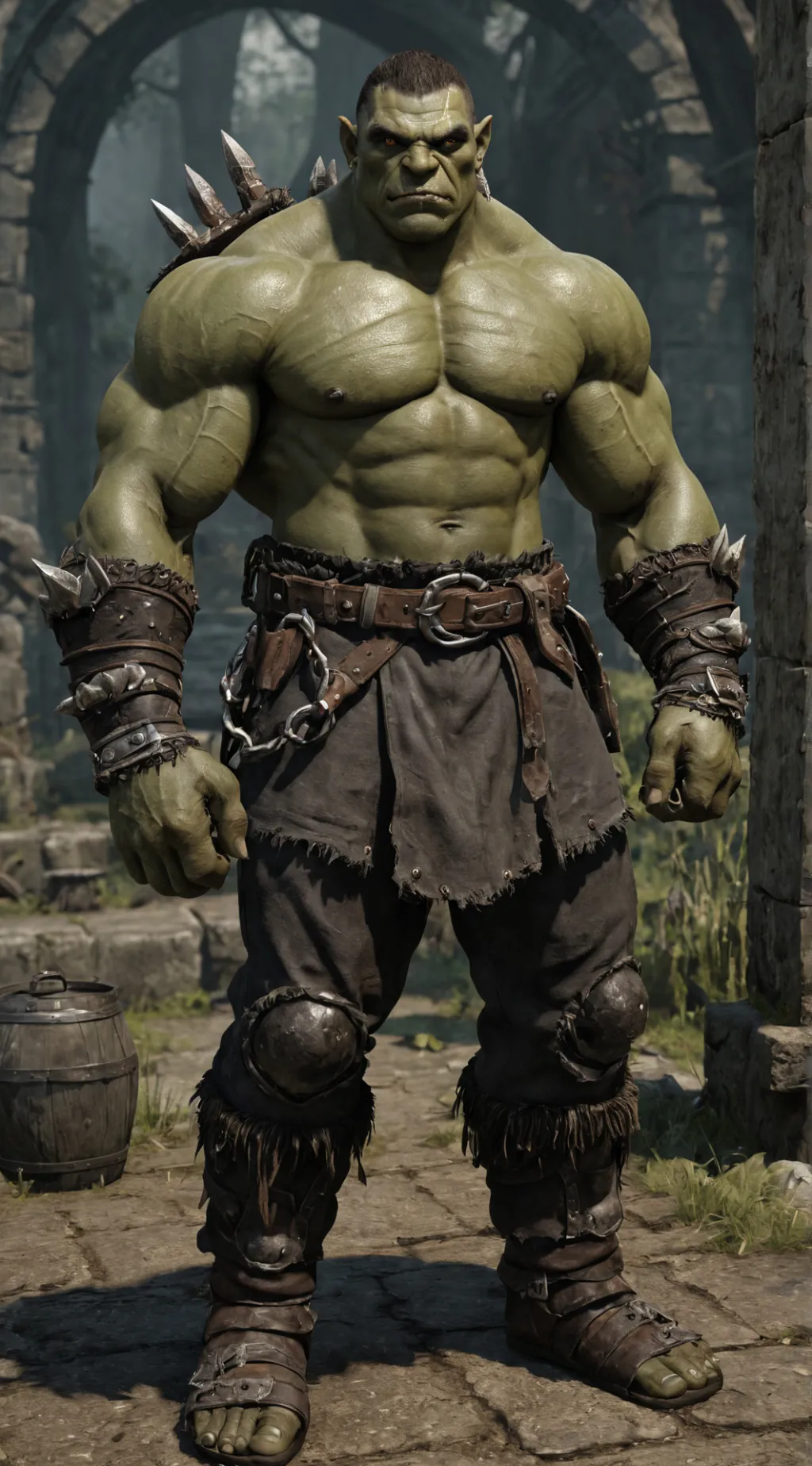 ai character: CHIEF CHILE background