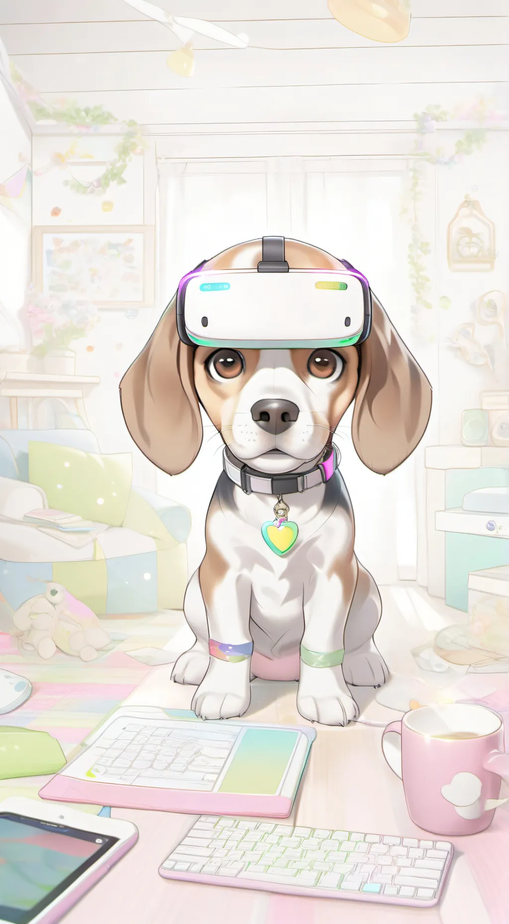 ai character: keyo background