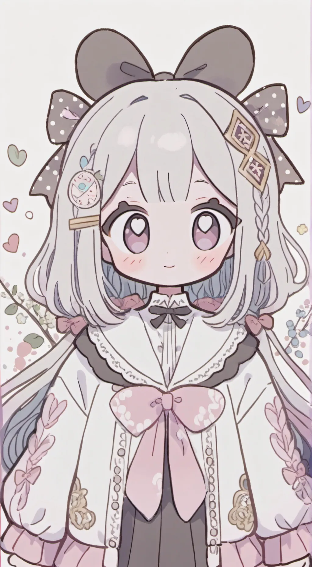 ai character: Фуксия background