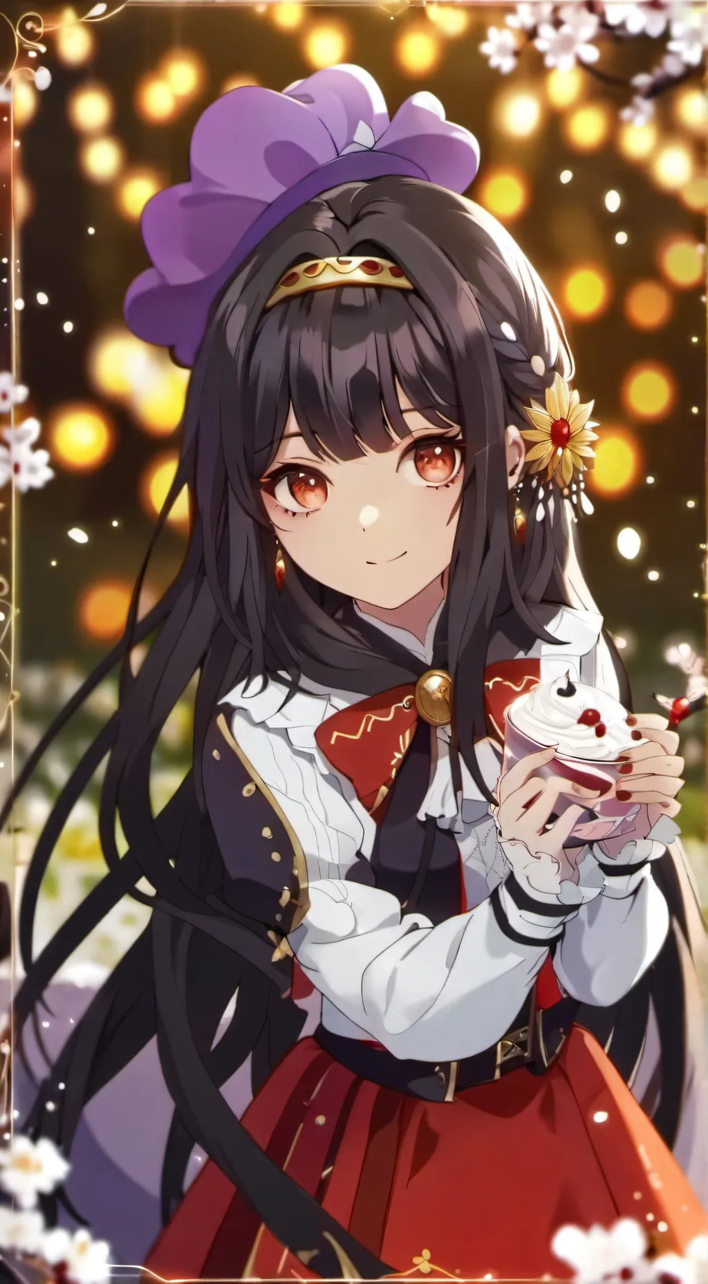 ai character: lily  background