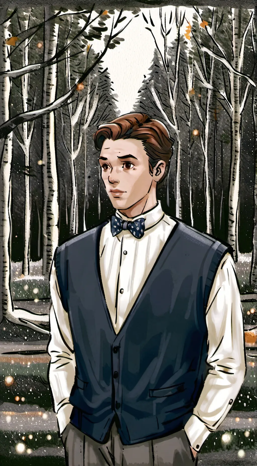 ai character: tad spencer  background