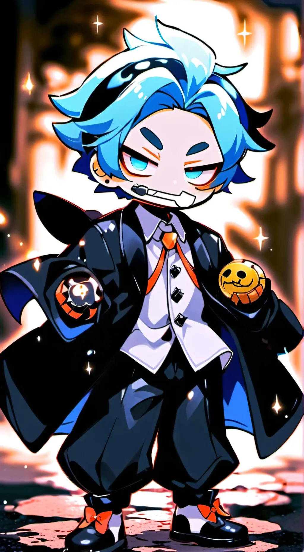 ai character: ꧁Shadow milk꧂ background