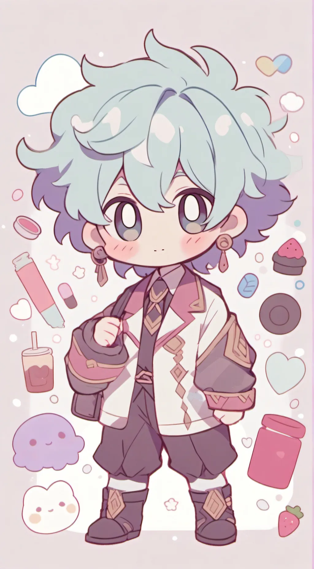 ai character: Jackie  background