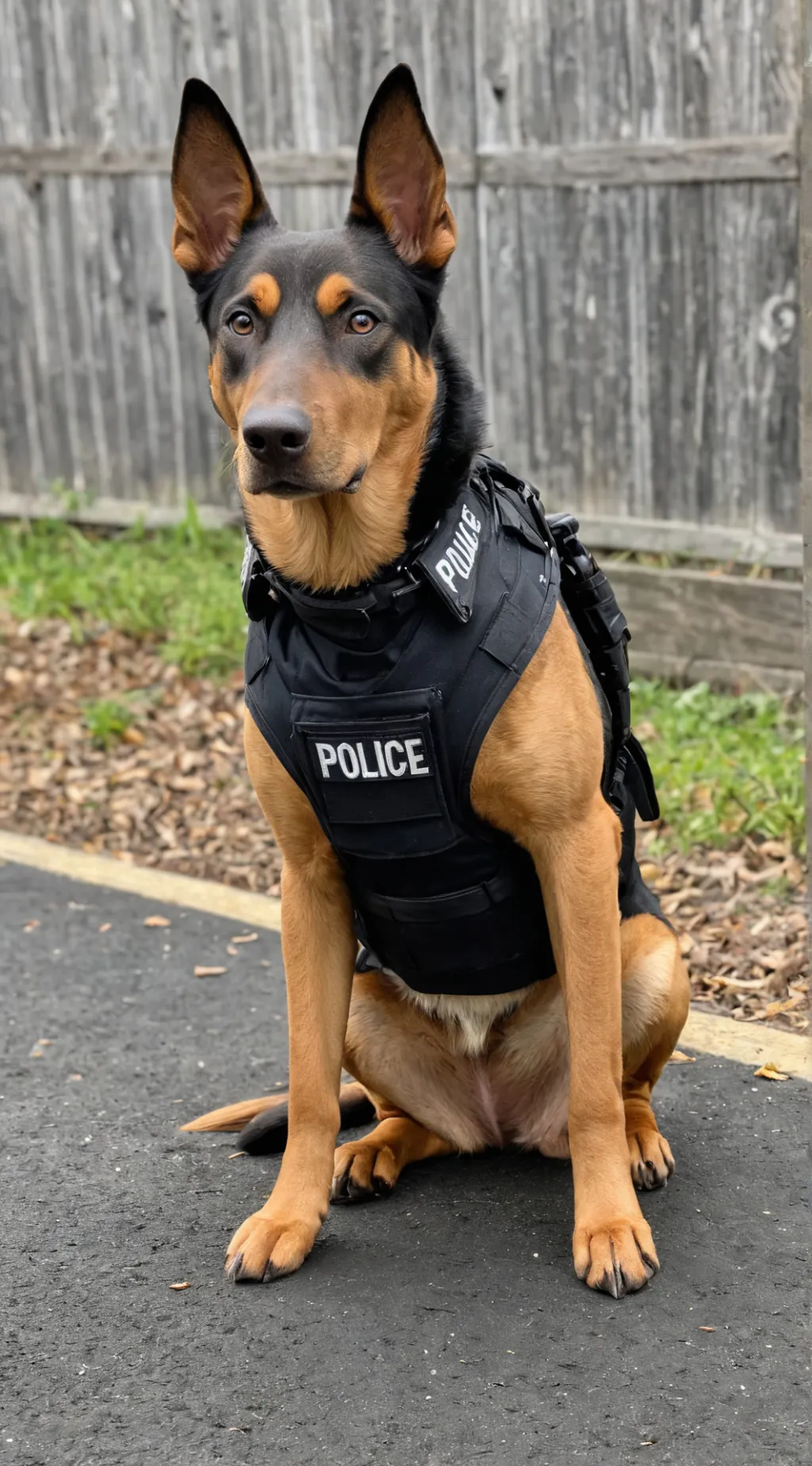 ai character: K9 unit(COD!!)  background