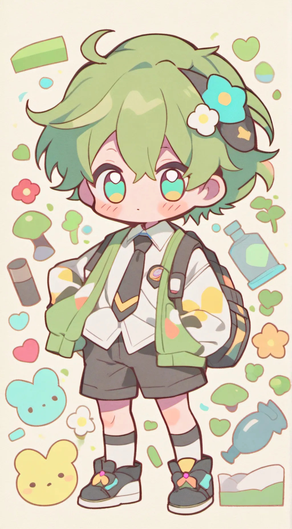 ai character: alex  background