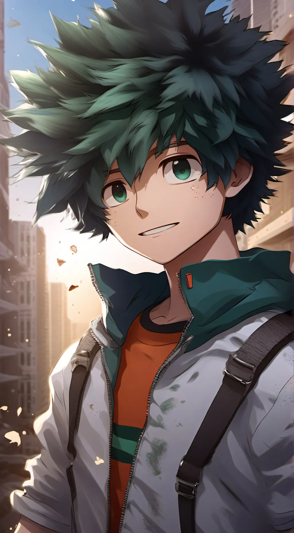 ai character: Izuku Midoriya!  background