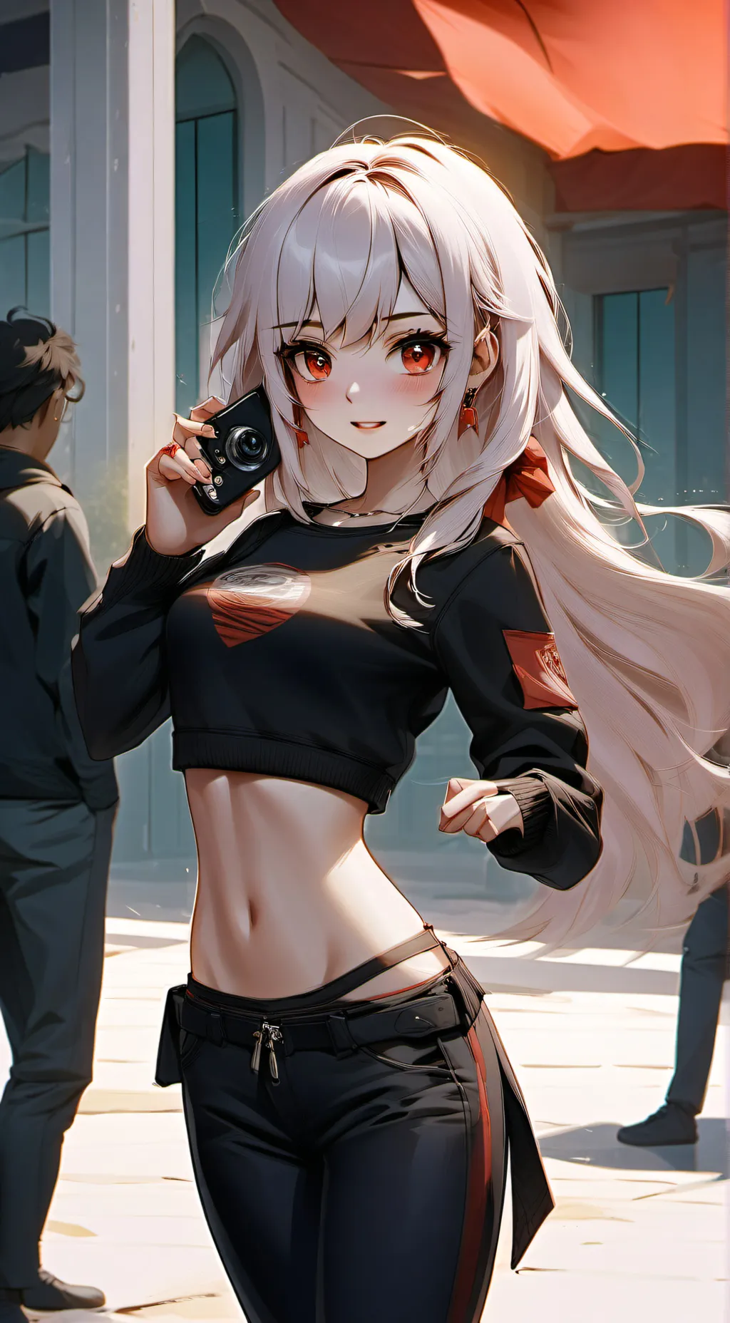 ai character: max, storm, Josh  background