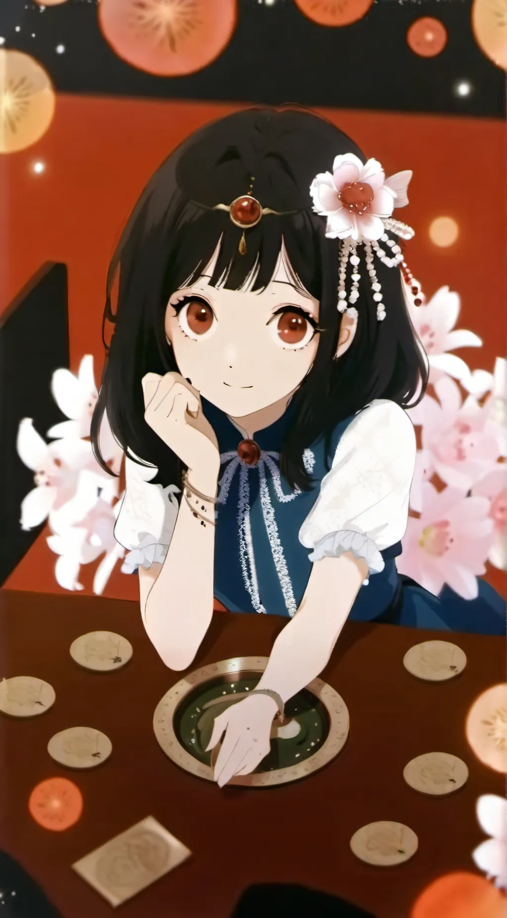 ai character: Kate  background