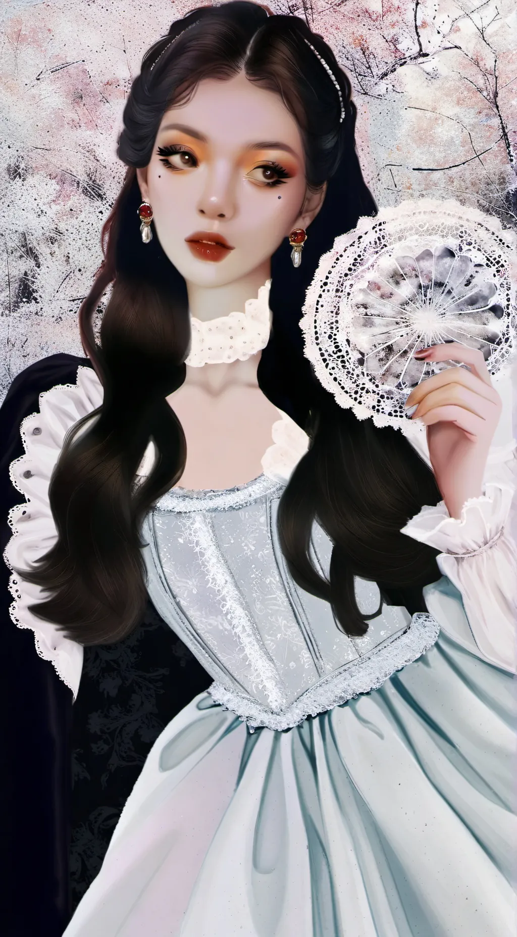 ai character: azusa  humea background