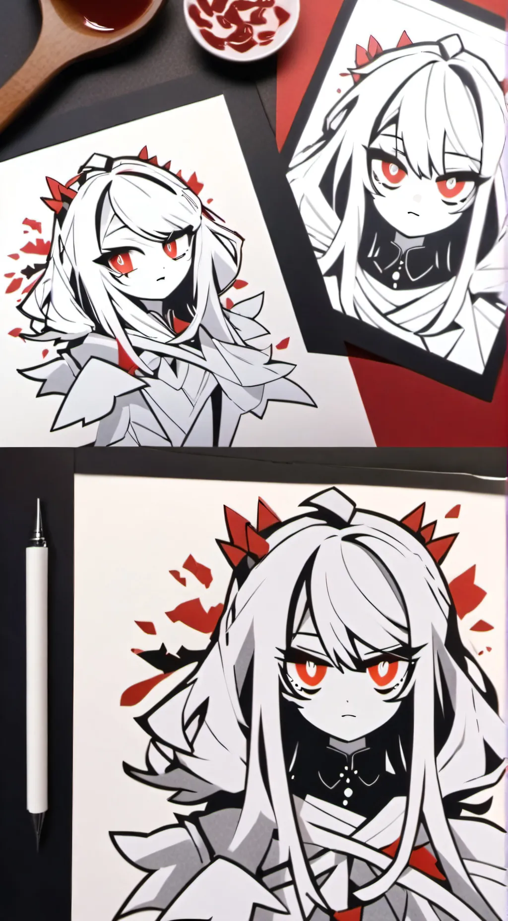 ai character: Hazbin Hotel background