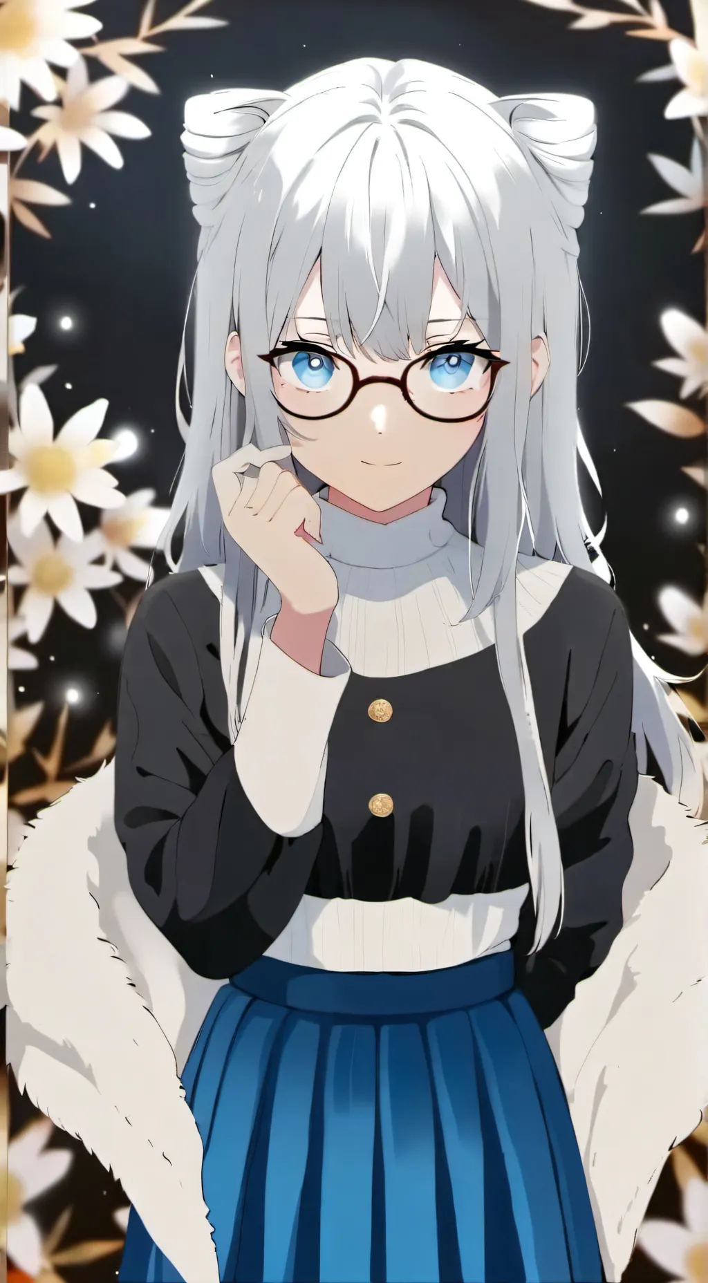 ai character: Sakura background
