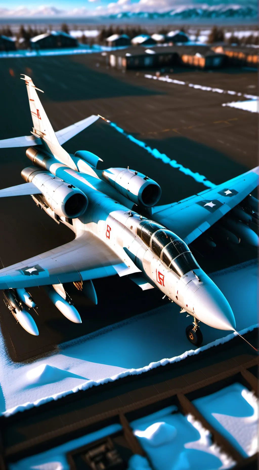 ai character: The Airfield background