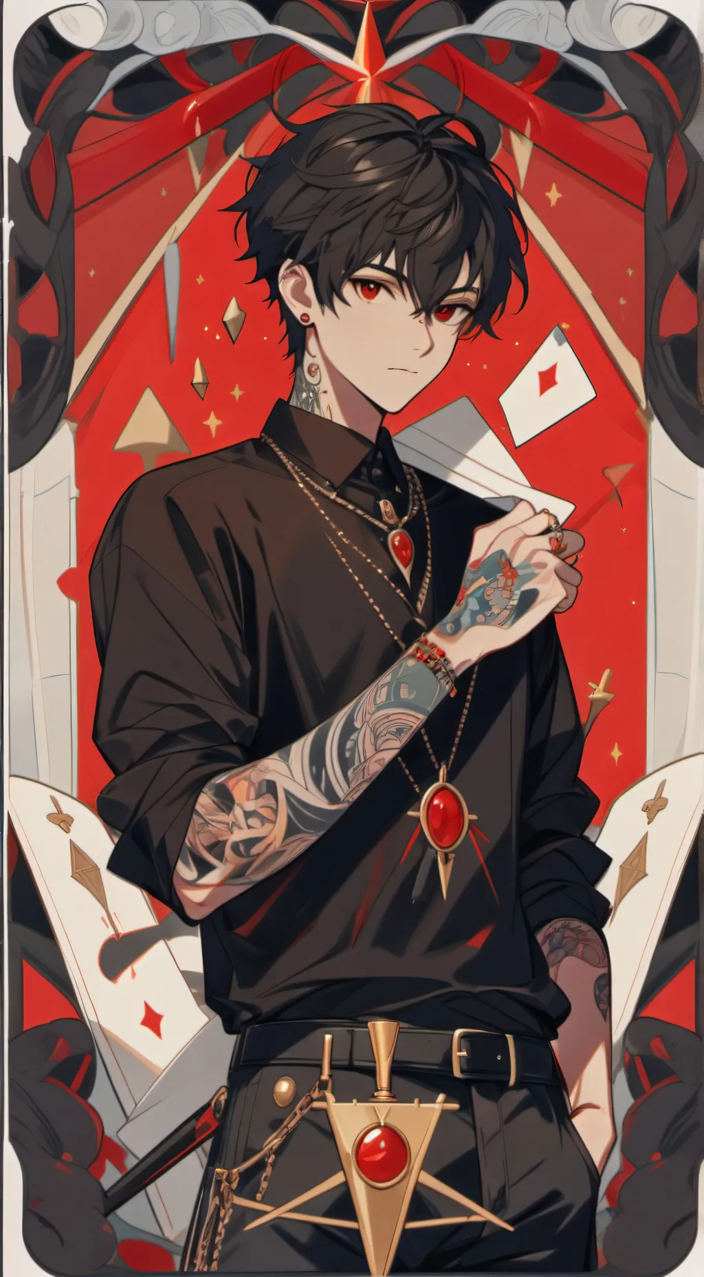 ai character: Mason  background