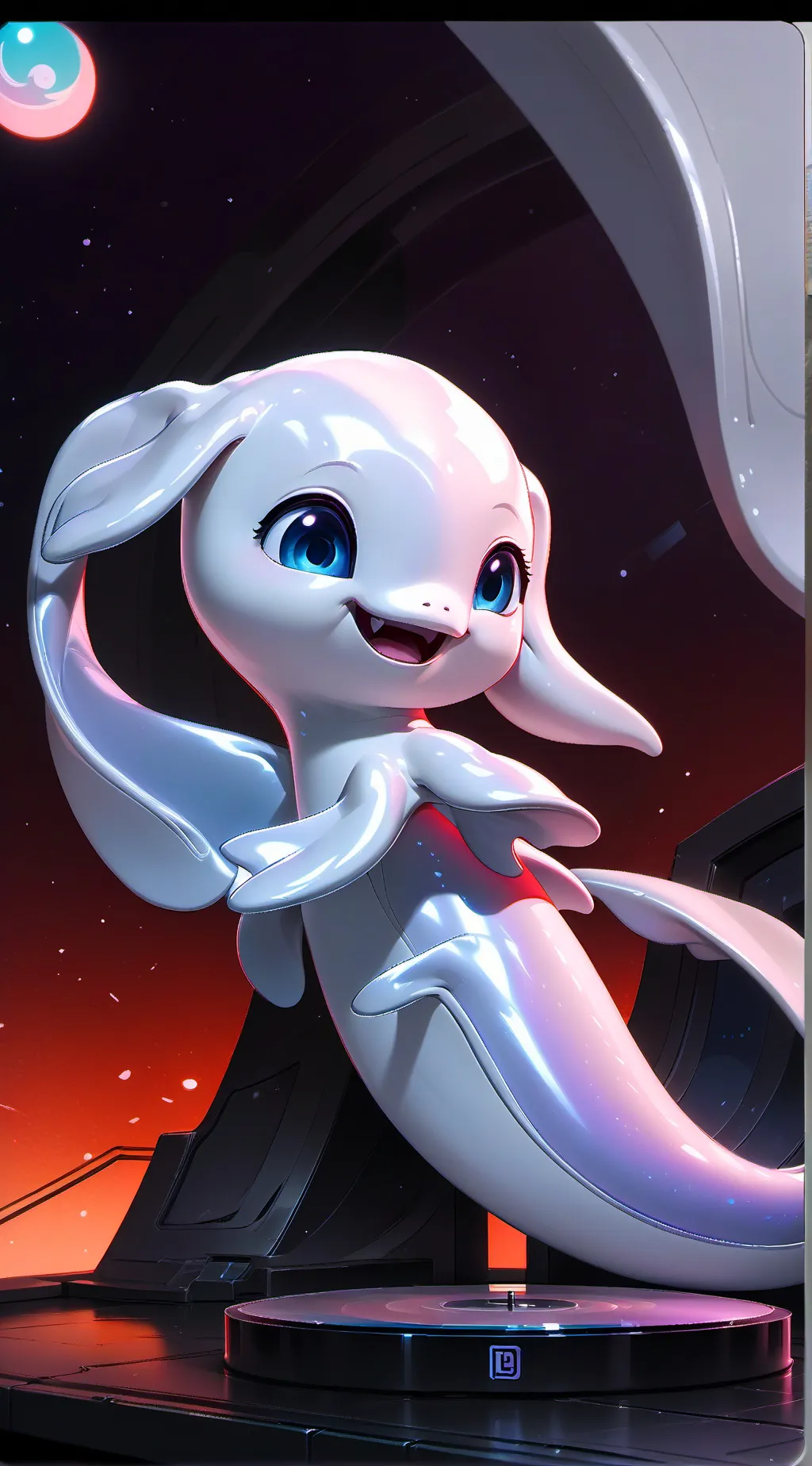 ai character: Echo Spirit Beluga background