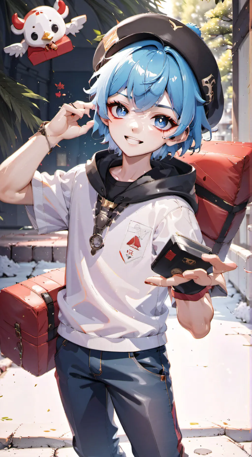 ai character: Ryou  background
