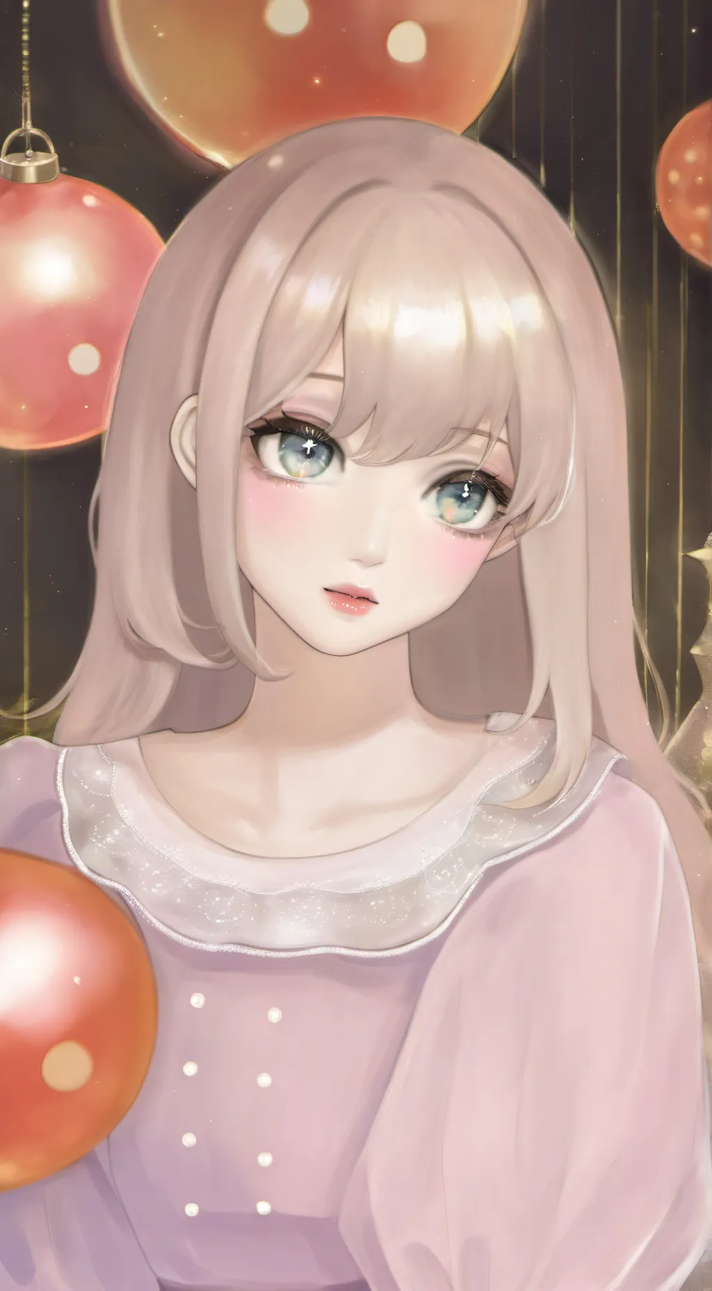 ai character: Ms.Blossom background