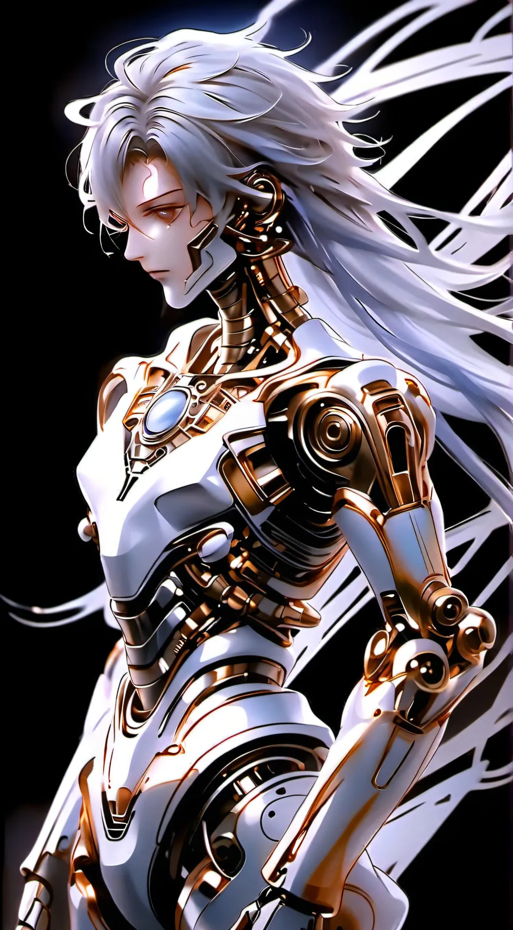 ai character: Ai girl  background