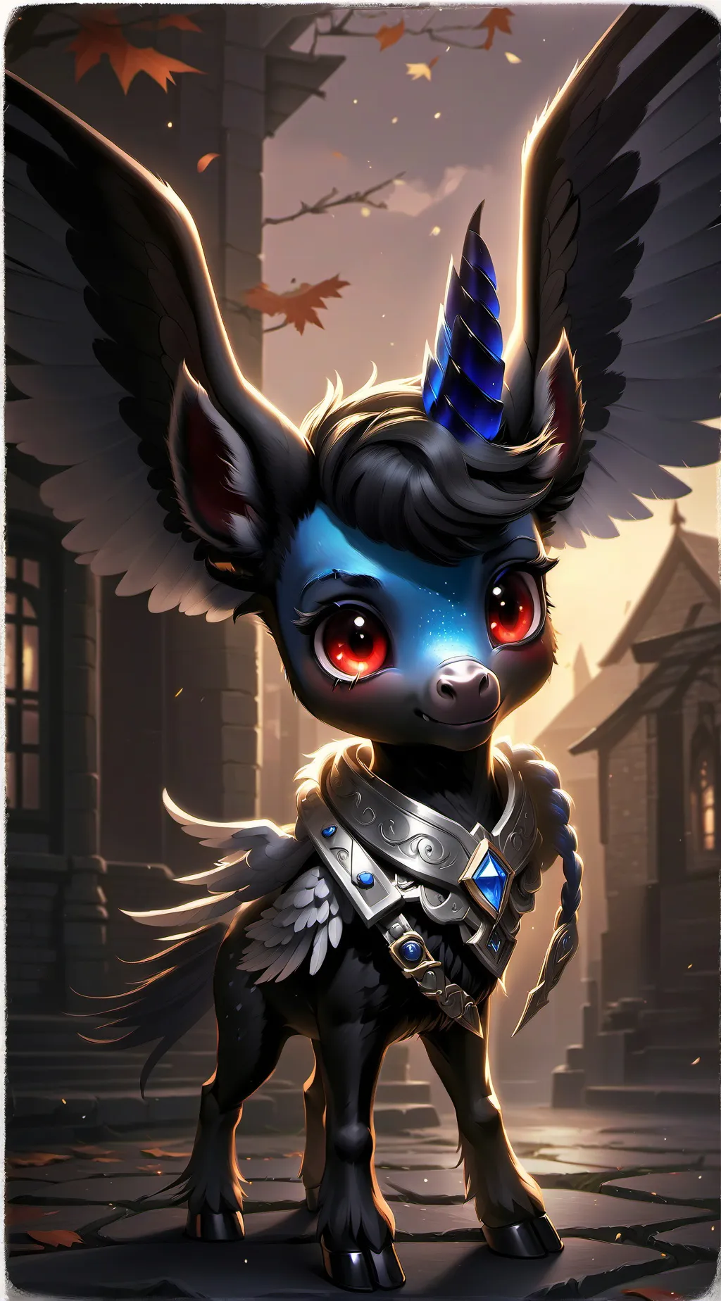 ai character: Mlp virus?.. background