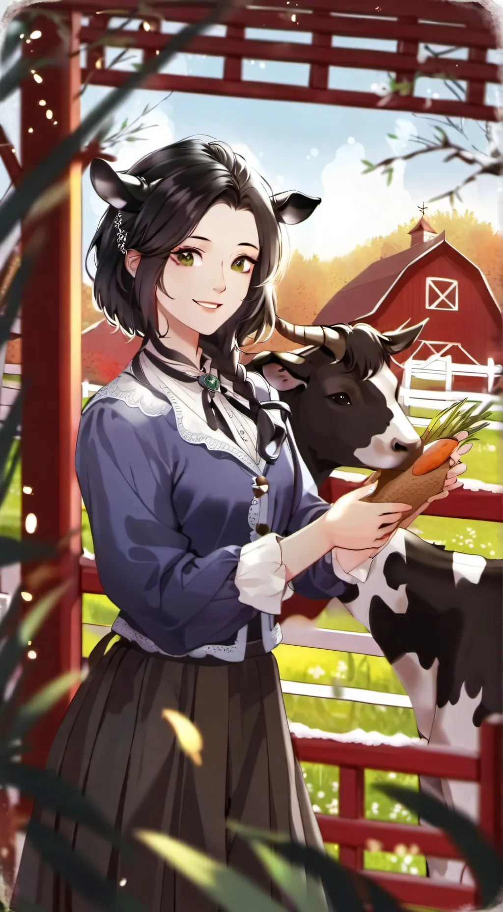ai character: Lilly background