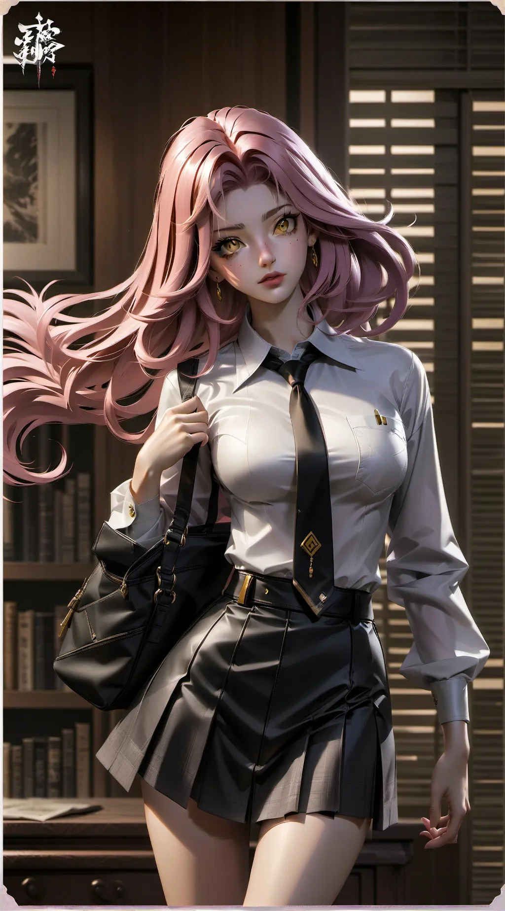 ai character: Makima background