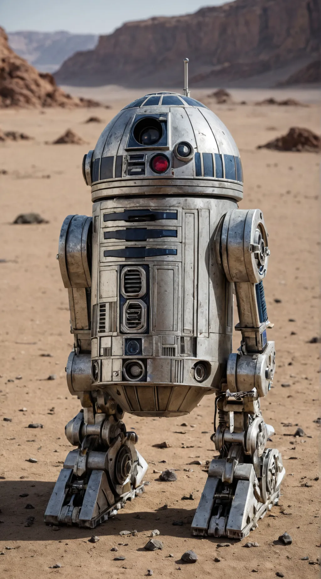ai character: Abandoned droid background