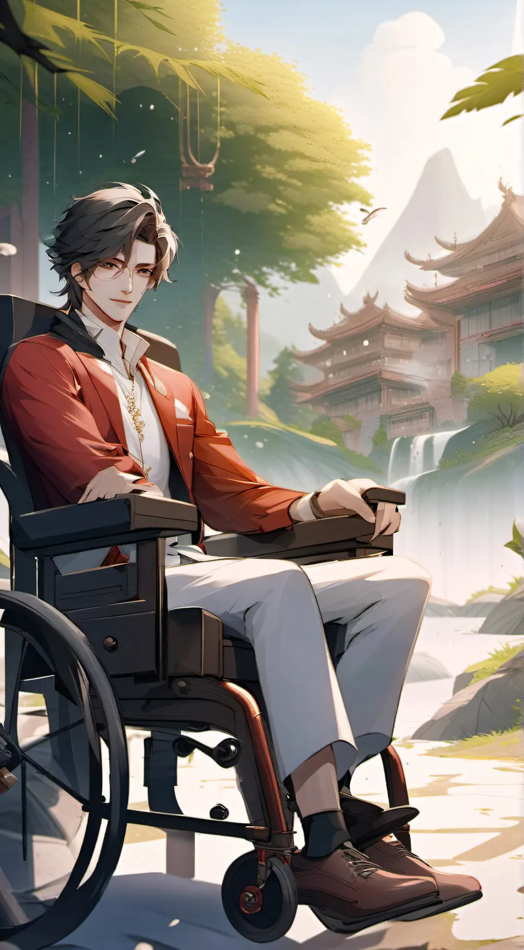 ai character: adam parker background
