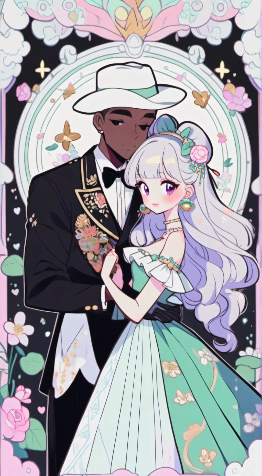 ai character: diki y blot background