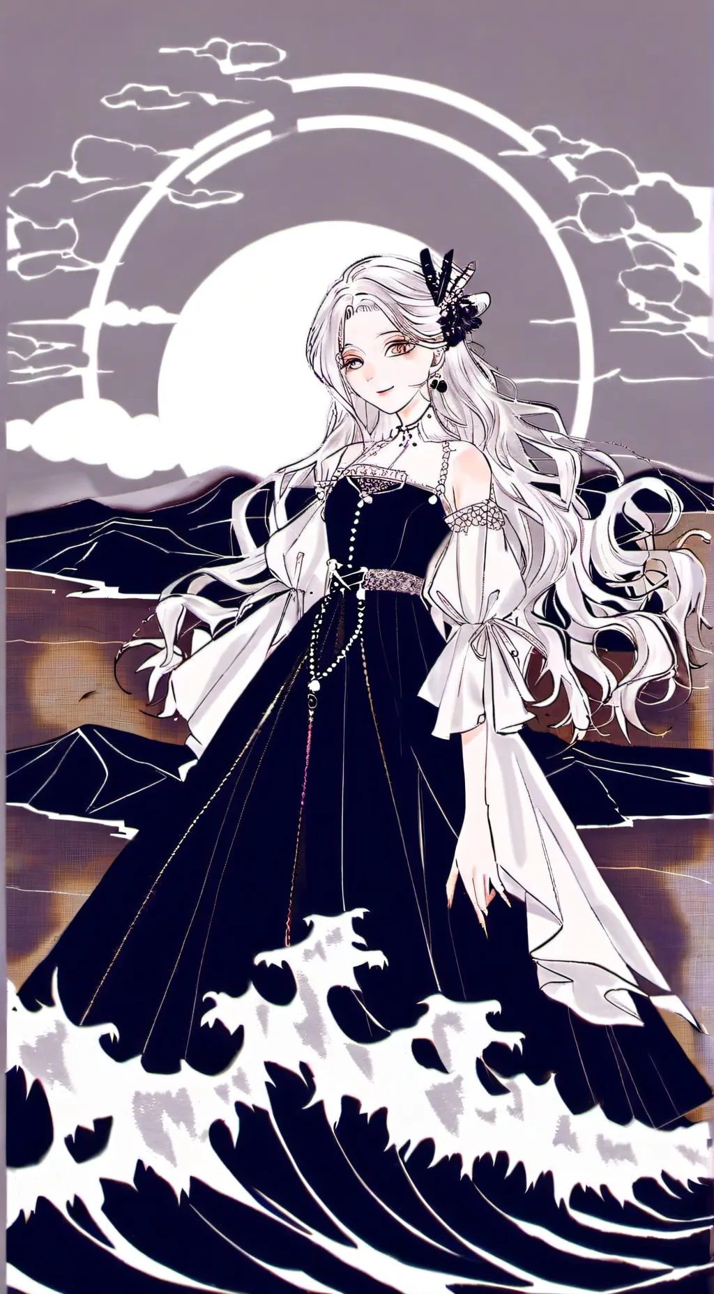 ai character: Selene background