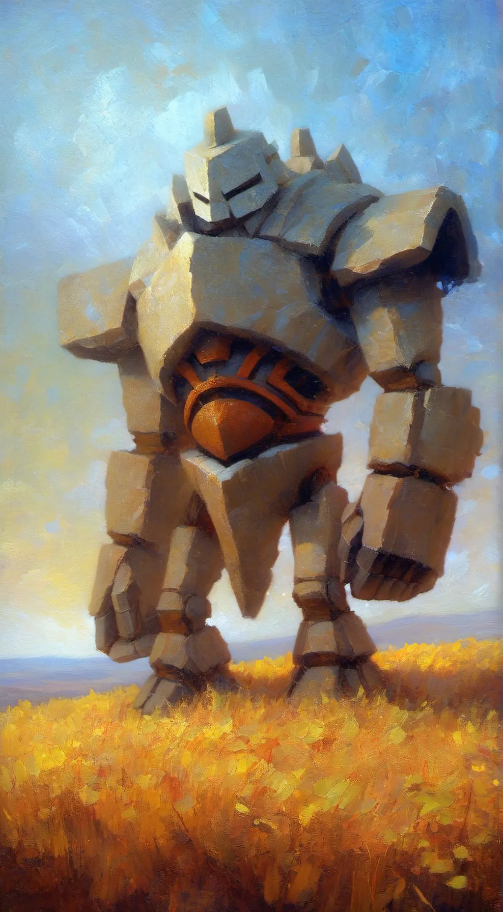 ai character: Rey de la tierra background