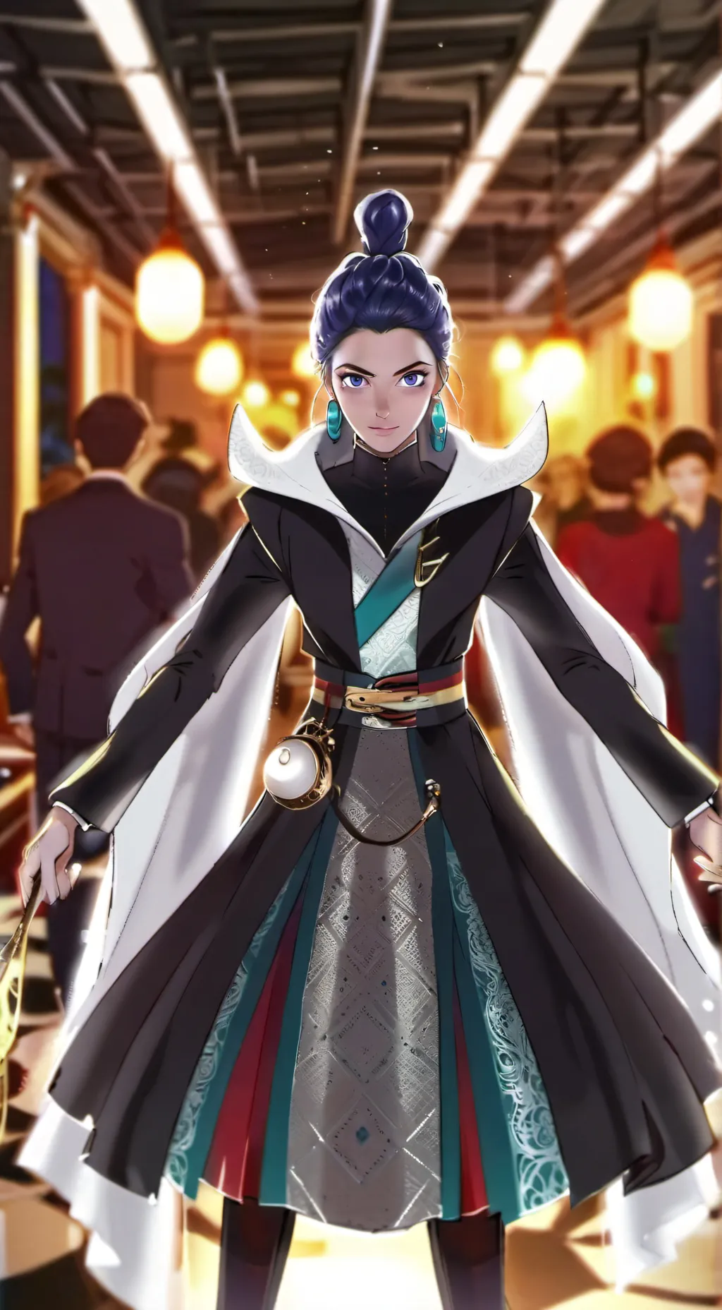 ai character: rumi  zoey mir background