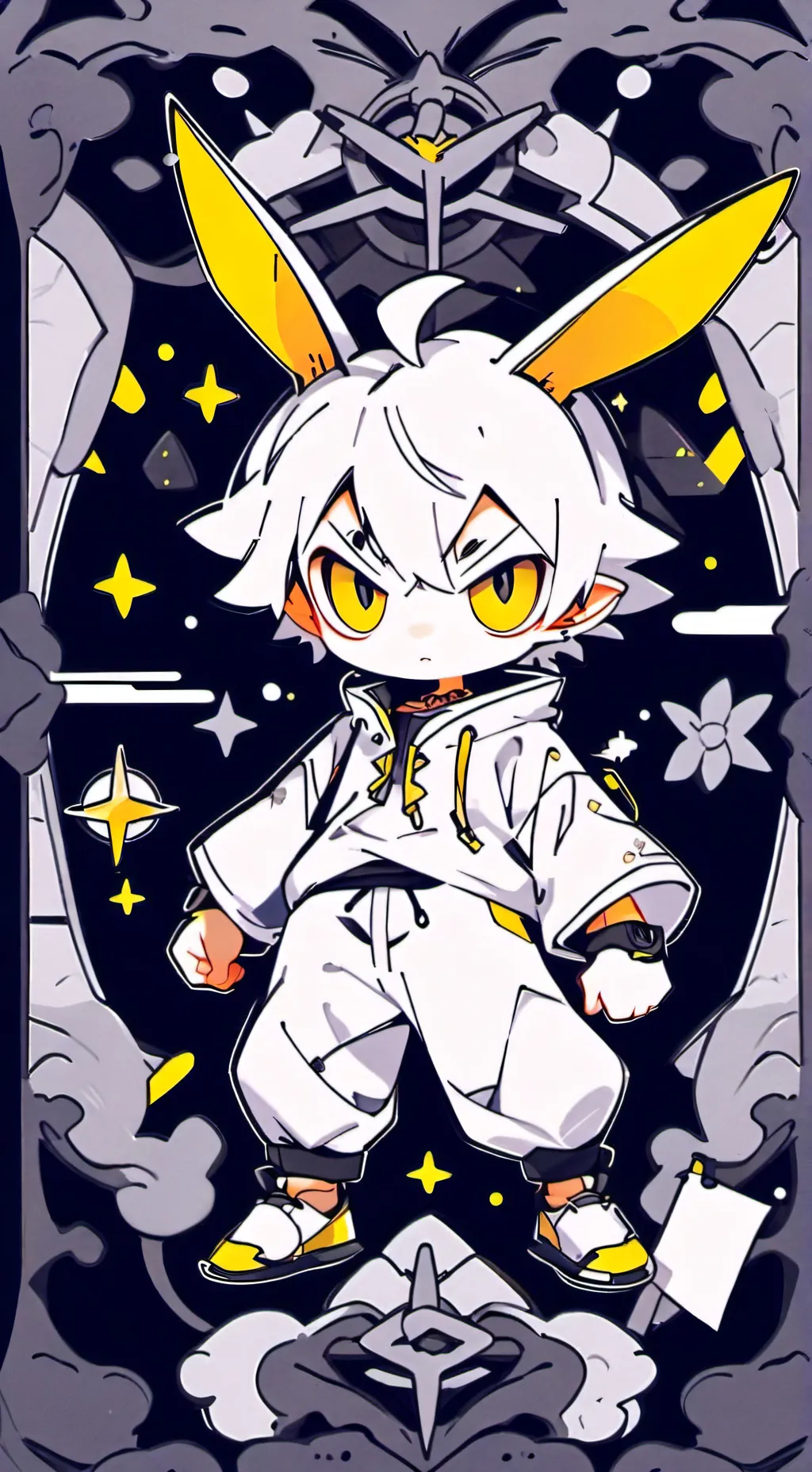 ai character: simon background