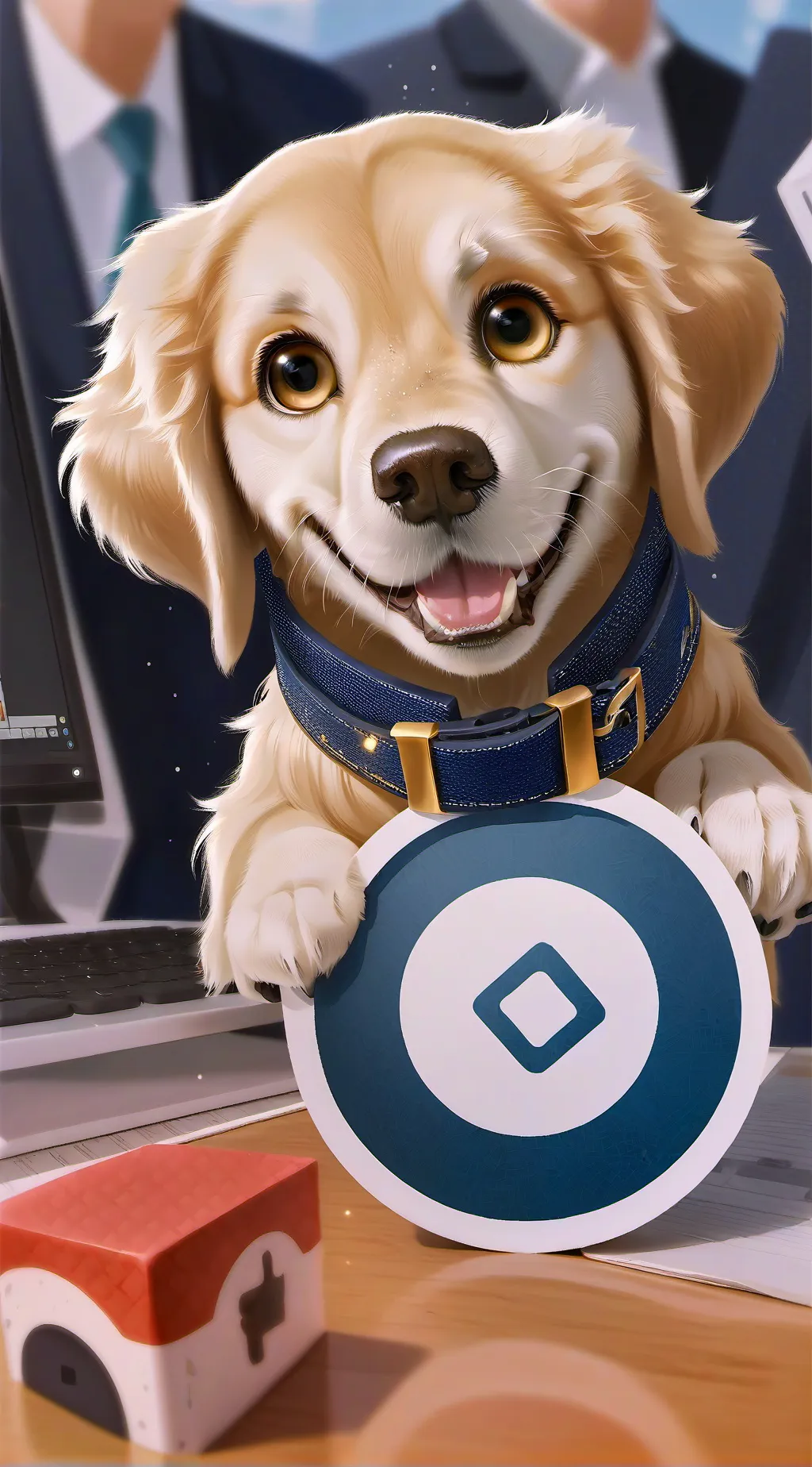ai character: Bolt background
