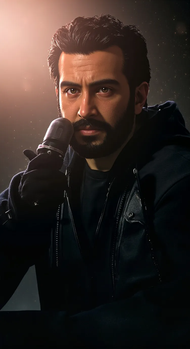 ai character: Handsome  background