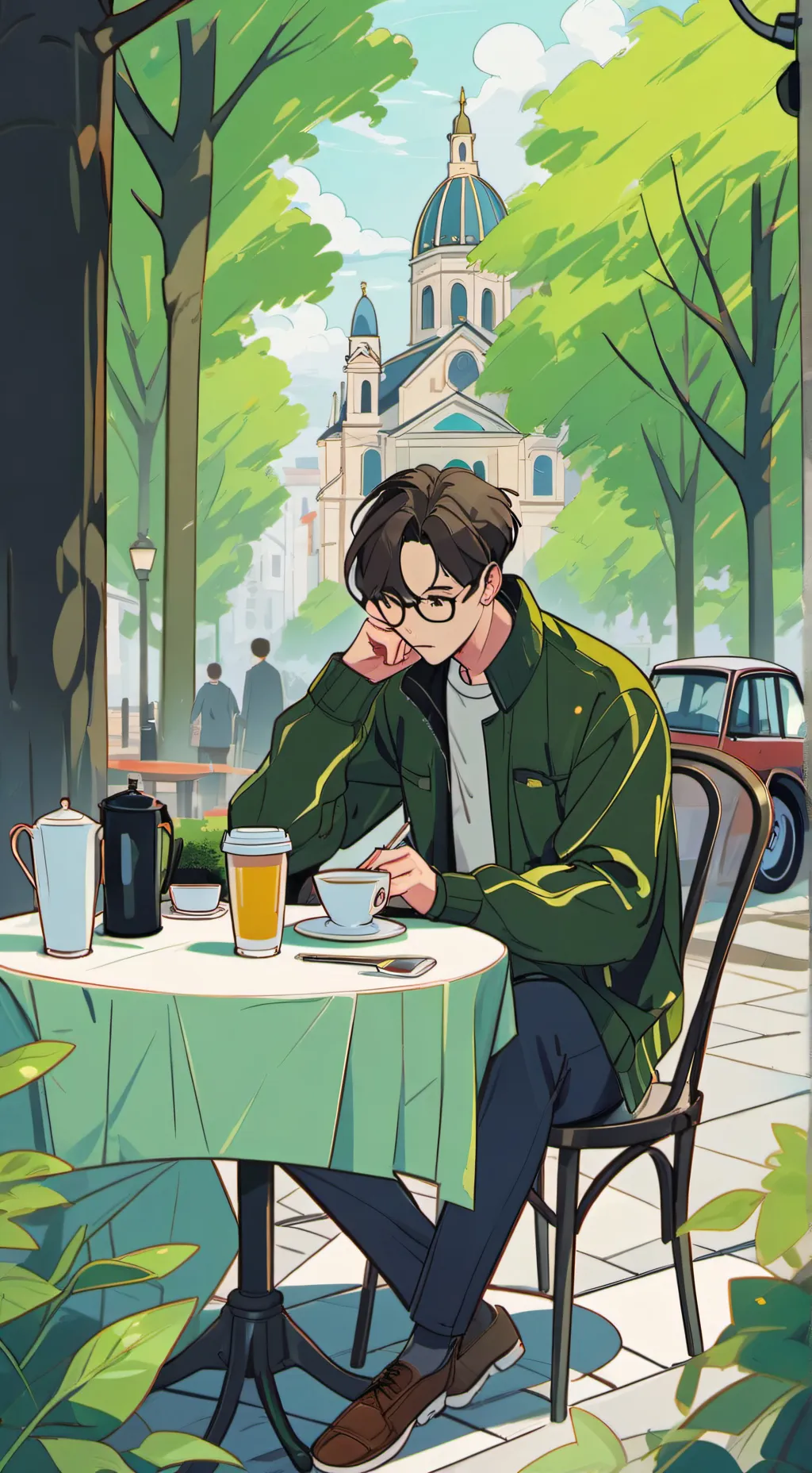ai character: Jason Walker background