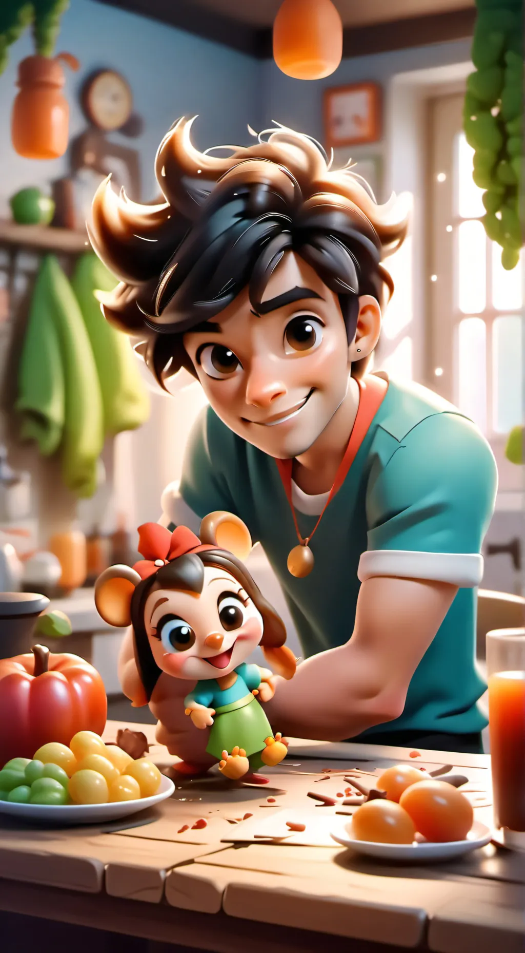 ai character: Louis background