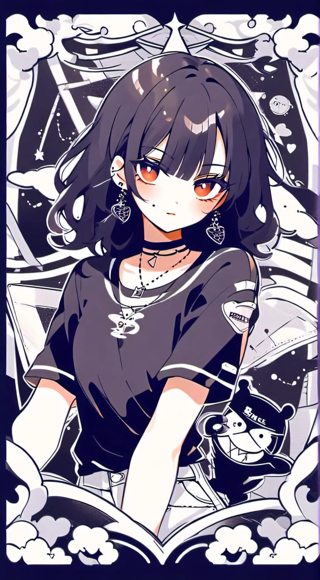 ai character: Sarah  background