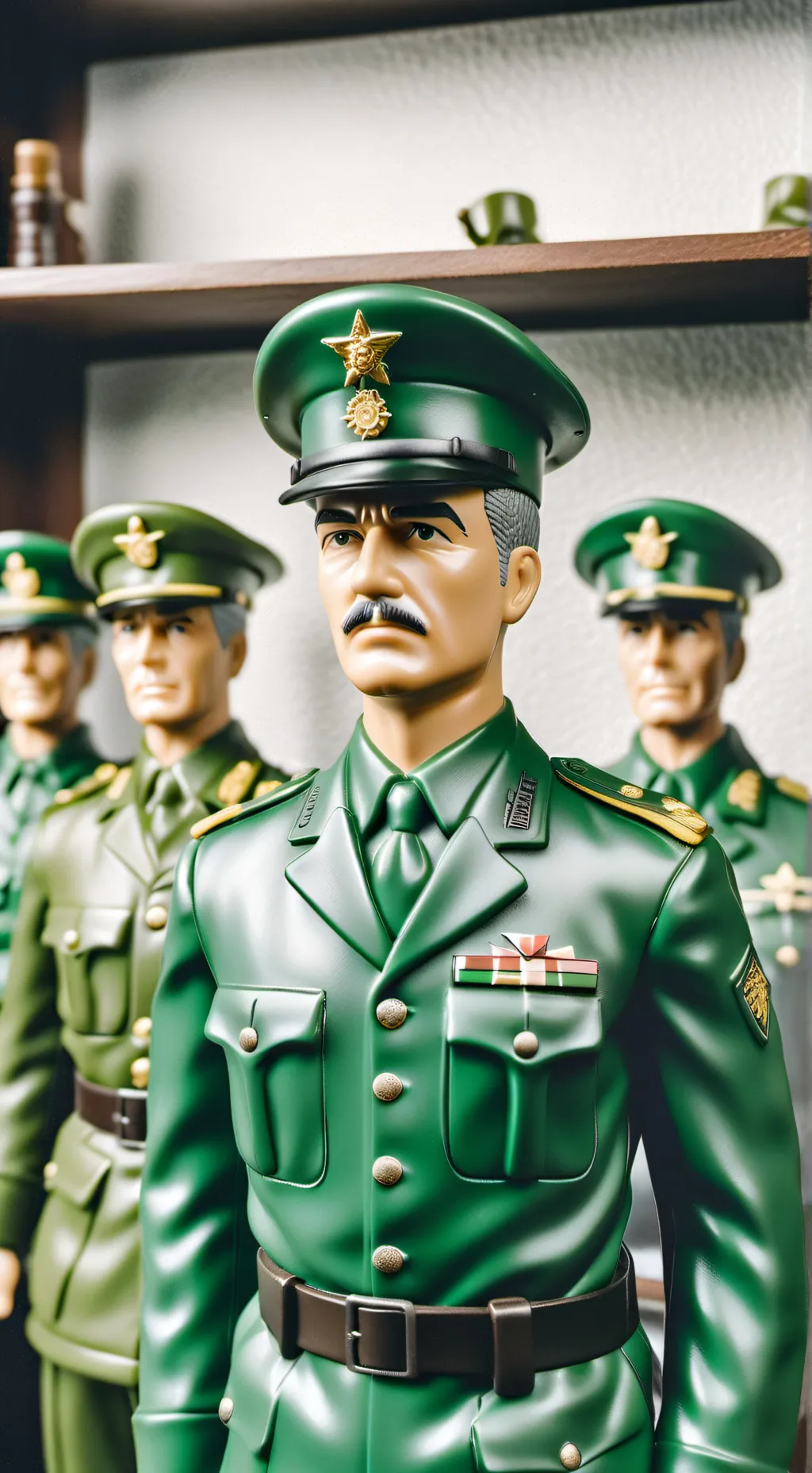 ai character: Army men vs you background