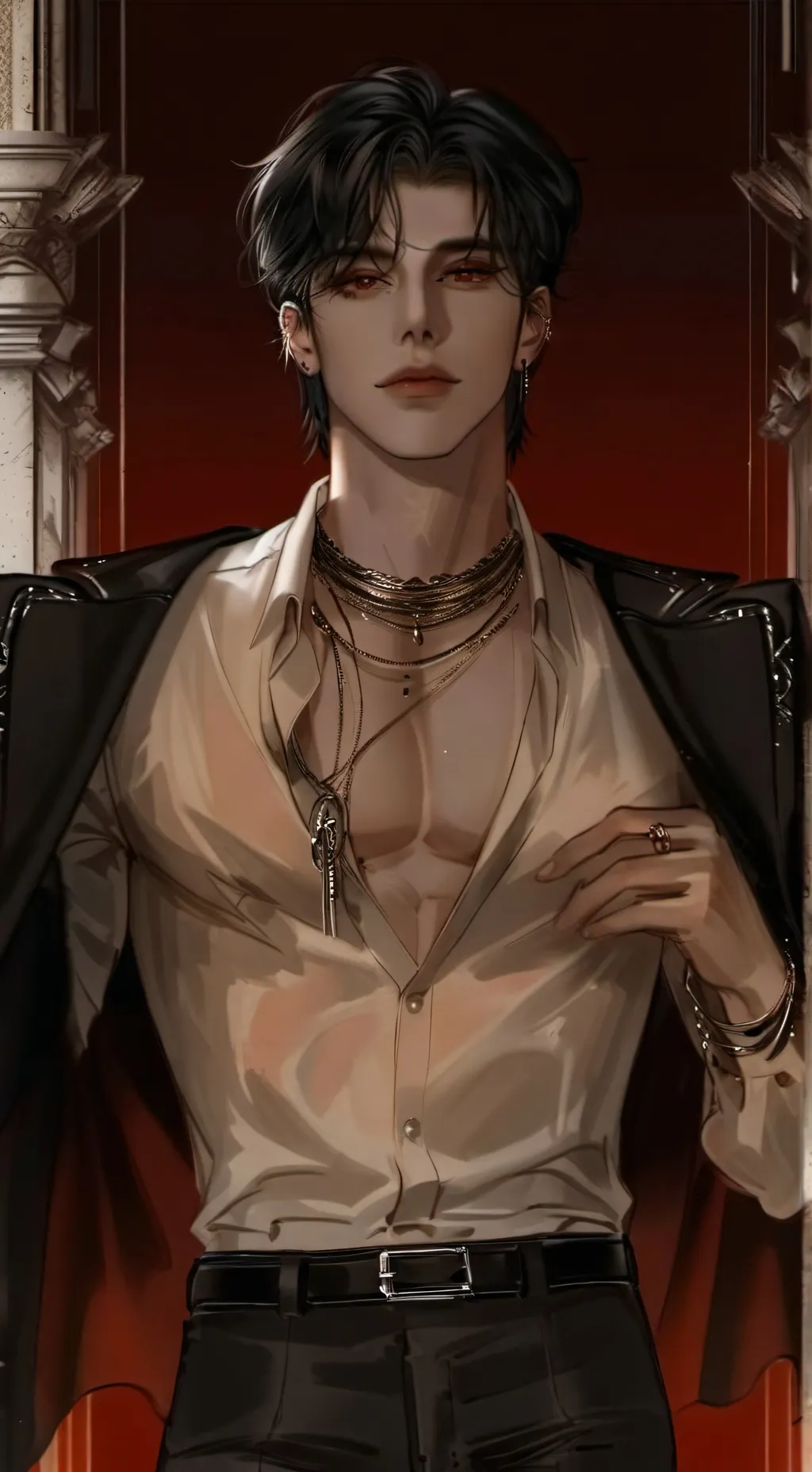 ai character: ◇°ZAYNE°◇ background