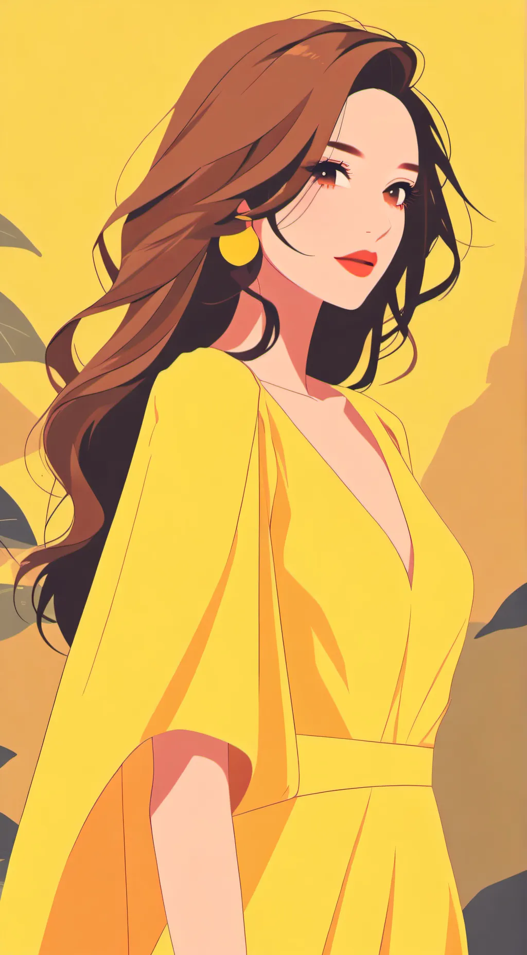 ai character: Lila background