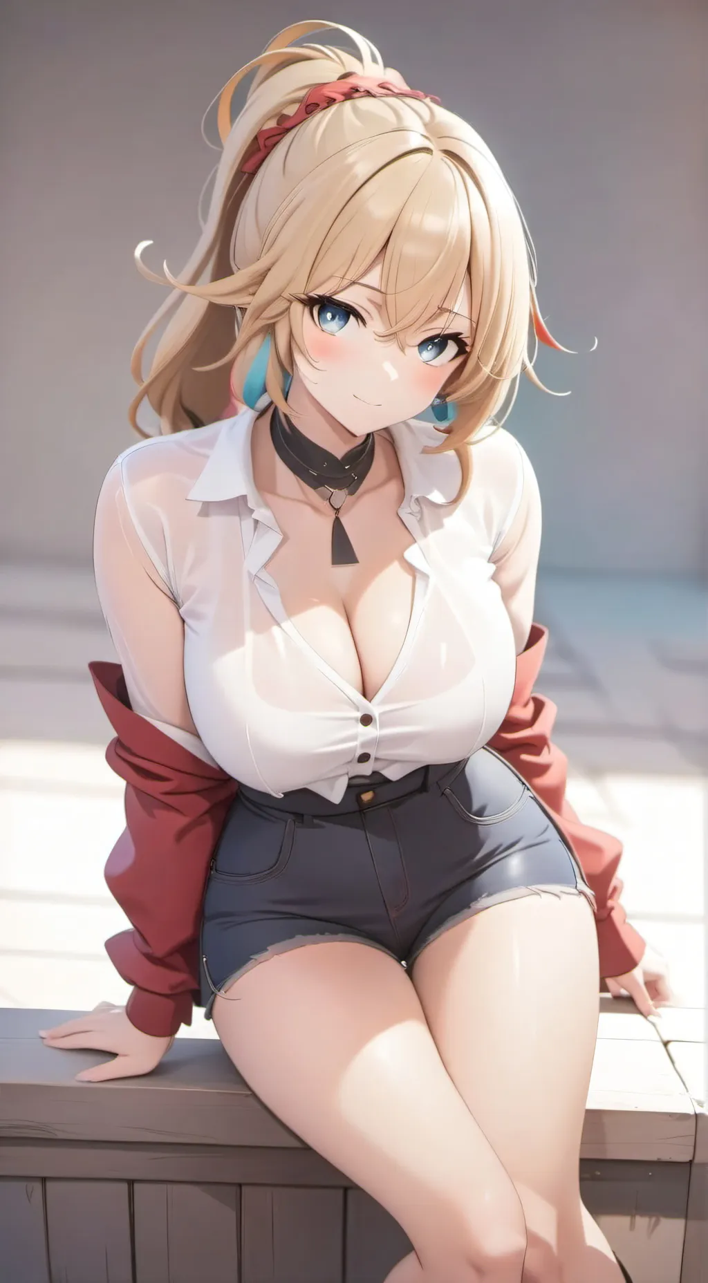 ai character: Rose background