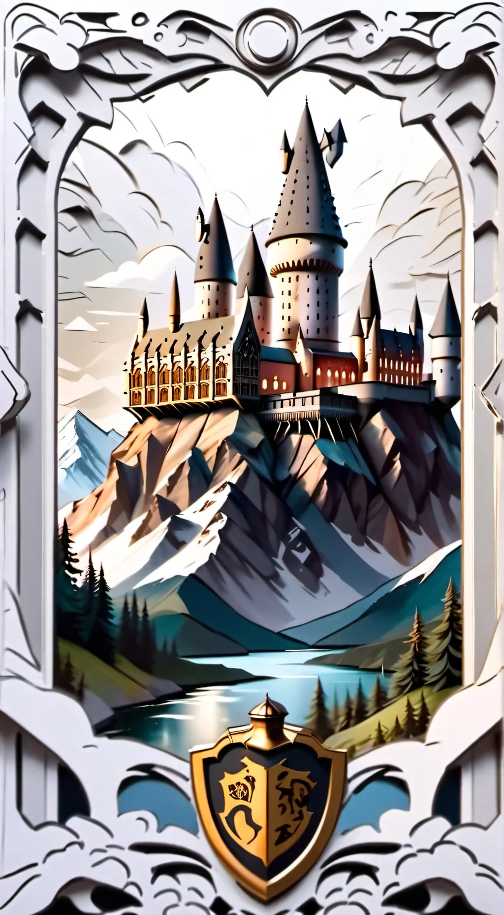 ai character: Hogwarts roadtrip! background