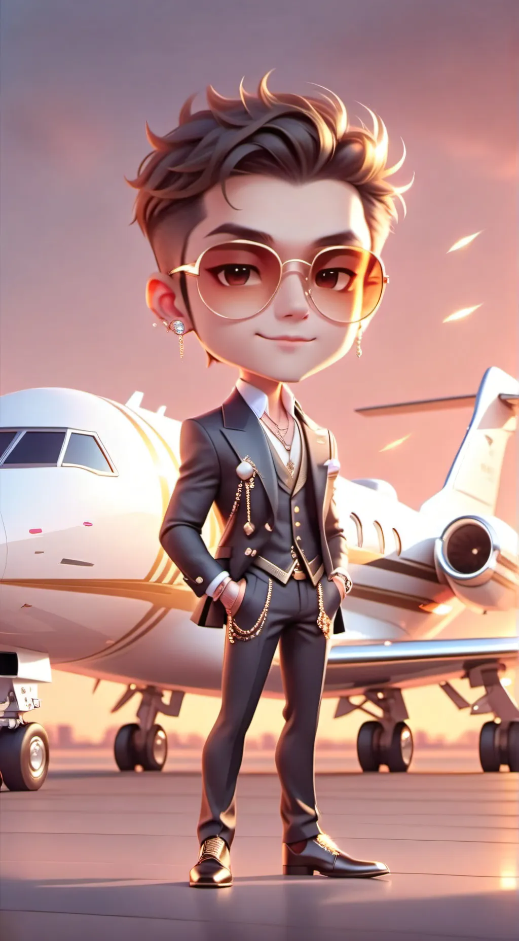 ai character: Dr. Heavy Money  background